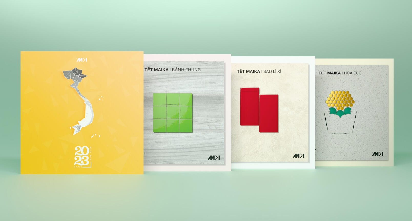 Maika&#39;s Tet Social Media, Concept and Ideation, 3D Modelling